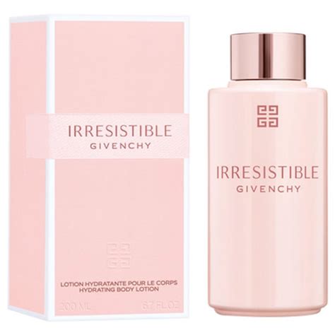 givenchy very irresistible body lotion 200ml|givenchy body lotion for women.